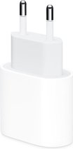 Iphone USB-C Oplader/Adapter/ Stekker | Oplaadstekker Geschikt voor de volgende modellen iphone 7,8,9,10,11,12| USB-C - Iphone Lightning | Snellader