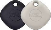 Samsung Galaxy SmartTag - Bluetooth Tracker - 2 stuks - Zwart & Oatmeal