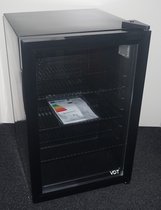 Minibar - koelkast - 68 liter - horeca - glazen deur - black edition