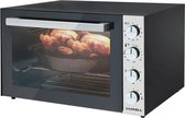 XXL Luxell Elektrische Oven - 70 Liter - Vrijstaand - 5 kookfuncties - ontdooifunctie - Dubbel Glas - Turbo - 2000W