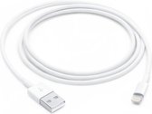 iPhone oplader kabel geschikt voor Apple iPhone 6,7,8,X,XS,XR,11,12,Mini,Pro Max- iPhone kabel - iPhone oplaadkabel - iPhone snoertje - iPhone lader 1 Meter