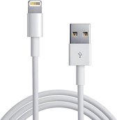 Apple Lightning naar USB Kabel - 1. meter - Wit