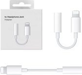 Mini jack naar lightning adapter| Lightning 3.5mm| Ios 15| Lightning to 3.5 mm Headphone Jack Adapter| 35 mm jack audio aansluiting adapter -