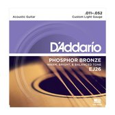 D'Addario EJ26 - Snarenset voor akoestische western gitaar .011-.052