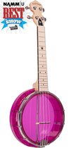 Gold Tone Little Gem  Banjo Concert Uke Amethyst - Roze