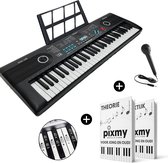 PIXMY - Piano Keyboard - 61Keys Maat M - MP5 - Digitale Piano - Keyboard Piano - Elektrische Piano - Elektronisch Orgel - Keyboard Piano Muziekinstrument 61 Toetsen Kinderen