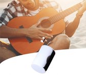 Muziek ritme shaker - Zand shaker ring - Metronoom handmatig - Vinger beat apparaat - Gitaar / Ukelele - Ritmeshaker - Wit