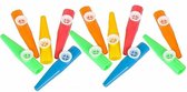 Kazoo - Set van 12 Stuks - Diverse Kleuren - Kunststof Kazoos - Kazoe Fluit - Muziekinstrument