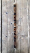 Dizi - Traditionele Chinese Fluit  + Alle Accessoires - Bamboe - Hoge Kwaliteit G (Kort)