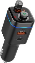 iSetchi Bluetooth FM Transmitter - Auto Lader - Carkit - Handsfree - MP3 - USB - SD Kaart - Snel Lader - Bluetooth Audio Receiver