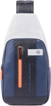 Piquadro Urban Mono Sling Bag Blue/Grey