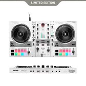 Hercules DJControl Inpulse 500 White Edition - limited edition - 2-decks USB DJ-controller voor Serato DJ Pro en DJUCED (meegeleverd)