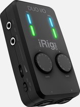 iRig - Pro Duo I/O - audio-interface - MIDI - 2 kanalen - iPhone, iPad, iPod - USB-C