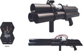 confetti gun met oplaadbare batterij voor 3 elektrische confetti shooters