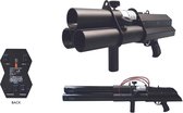 confetti gun met oplaadbare batterij voor 3 elektrische confetti shooters