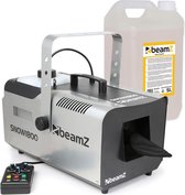 Sneeuwmachine - BeamZ SNOW1800 - inclusief 5 liter sneeuwvloeistof