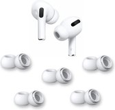 Oordopjes voor Apple Airpods Pro - Airpods Pro tips - Airpods Pro vervanging tips - 5 paar oordopjes voor Airpods Pro - Medium / Wit