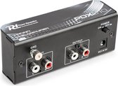 Phono voorversterker met RIAA correctie - Power Dynamics PDX010 - Stereo voorversterker voor platenspeler