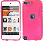 TPU Flex Bescherm-Hoes Skin Hoesje voor iPod Touch Roze