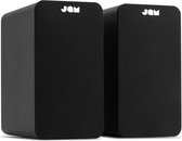 JAM Boekenplank Speakers - Bluetooth Luidsprekers 4 Inch - Stereo Paar - Zwart