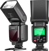 750II TTL Flash Speedlite - Neewer 750II TTL flitslicht met LCD-display - Compatibel met Nikon D7200 D7100 D7000 D5500 D5300 D5200 D5100 D5000 D3300 D3200 D3100 D3000 D700 D600 D90 D8voor Nikon DSLR-camera's - Camera niet inbegrepen