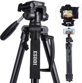 ESDDI Camera Statief Smartphone - 170cm Uitbreidbaar Tripod Statief van Aluminium - Camera Stabilisator Draagvermogen 5 kg - voor Telefoon GoPro en Spiegelreflexcamera Canon Nikon Sony