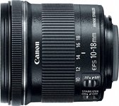 Canon EF-S 10-18mm f/4.5-5.6 IS STM - Zwart