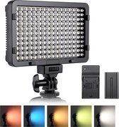 ESDDI Videolamp Led - Video Licht RGB 176 Led CRI 95 - Video Light Studio voor DSLR Camera PLV-280