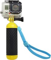 Garpex® Drijvende Handgrip Floater voor GoPro - GoPro Bobber - Zwart met Geel