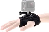 PULUZ 360 graden draaiend Glove Style Palm Strap Mount Band voor GoPro