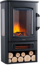 MOA Elektrische Haard - Sfeerhaard - Kachel - Heater - Plek voor decoratie hout - EFS183C
