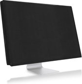 kwmobile hoes voor 27-28" Monitor - Beschermhoes voor PC-monitor in zwart - Beeldscherm cover