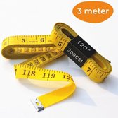 Happy Happenings® - Rolmaat - Meetlint Lichaam - Lintmeter - Rolmeter - Klussen - Hobby en Knutselen - Sport Lint - Meet Rol - Omtrekmeter - Kleding Meetband - 3 Meter