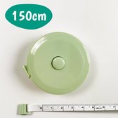 Happy Happenings® - Meetlint Lichaam - Lintmeter - Rolmeter - Klussen - Hobby en Knutselen - Sport Lint - Meet Rol - Omtrekmeter - Kleding Meetband - Uitrol Meter - Rolmaat - Uitrolbaar - 1.5 Meter - Groen