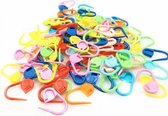 Breimarkeerders- Stitch markers / Steek markers- Breinaald Markeerders- Haken en Borduren- 50 stuks