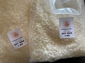 Soja was - 2 kg - Paper Bricks® soy wax om zelf kaarsen te maken - ecologische sojawas