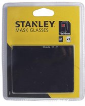 STANLEY 2000 E11 - Veiligheidsglas voor Lasmasker - 75x98 mm - 2 stuks
