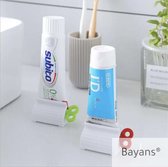 Bayans® - Tube uitknijper - Tandpasta knijper - Wit - Tandpasta dispenser - Tube uitknijper