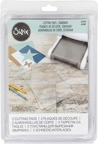 Snijplaten voor Sizzix, afm 20,5x15,5 cm, 2stuks