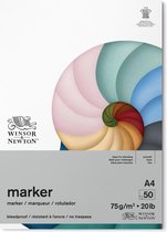 Winsor & Newton Markerblok Bleedproof 50 vel 75gr A4