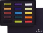 Soft pastel set half 15 kleuren softpastels pastelkrijt