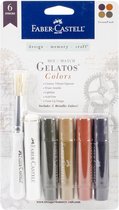 Faber Castell - Gelatos  Aquarelkrijt - Steam Punk