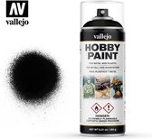 Vallejo 28012 Black Primer - Spray - 400ml Verf spuitbus