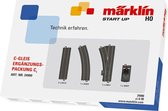 Märklin H0 C-rail Uitbreidingsset C1 Treinset - 24900