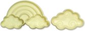 JEM Pop it Cutter - Regenboog koekjes/fondant uitsteker - Rainbow