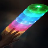 MikaMax Led Frisbee - Origineel - 7 Verschillende Kleuren - Inclusief Batterijen - UFO - Buitenspeelgoed - Flying Disk