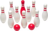 BS Bowling - Hout - Rood & Wit - Buitenspeelgoed