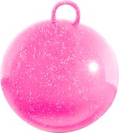 Skippybal glitter 50cm roze