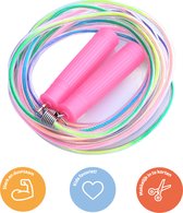 Jobber Toys - Lang Springtouw kinderen - Regenboog - Unicorn - 5 meter