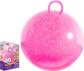 Skippybal pink glitter 60 cm